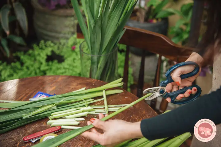 Cắm Hoa Lay Ơn Tay Phật