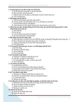 Câu Hỏi Trắc Nghiệm Nguyên Lý Kế Toán: Ôn Tập Hiệu Quả Với Bộ Đề Chi Tiết