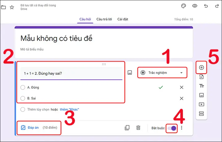 Tạo Câu Hỏi Trắc Nghiệm Trên Google Form: Hướng Dẫn Chi Tiết Và Dễ Hiểu