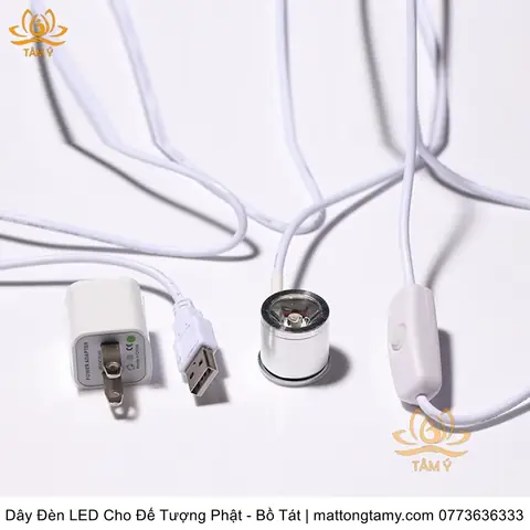 Chân Đế Tượng Phật Bằng Đèn Led