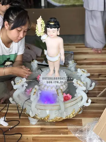 Cách Thực Hiện Nghi Thức Tắm Phật Trong Lễ Phật Đản