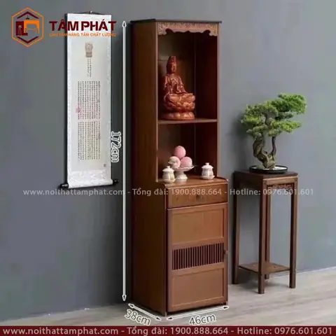 Một Số Chiều Cao Bàn Thờ Phật Chuẩn Phong Thủy Tốt