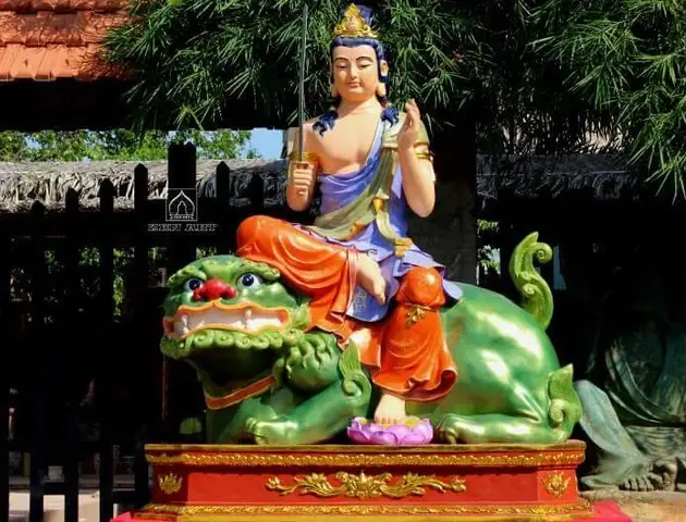 Tượng Thờ Văn Thù Bồ Tát