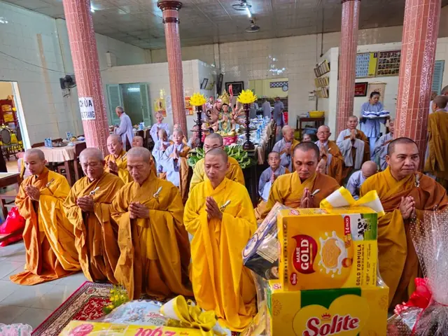 Bến Tre: Chùa Phật Quang Trang Nghiêm Thiết Lễ Húy Kỵ, Tưởng Niệm Giác Linh Hòa Thượng Ân Sư Thượng Thiện Hạ Tín