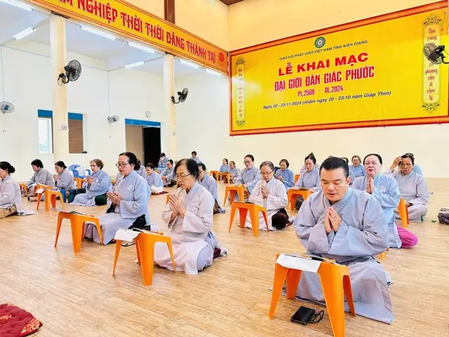 Kiên Giang: Khóa Tu “bát Quan Trai” Tại Chùa Phật Quang Phổ Chiếu, Một Ngày Tu Học An Lạc