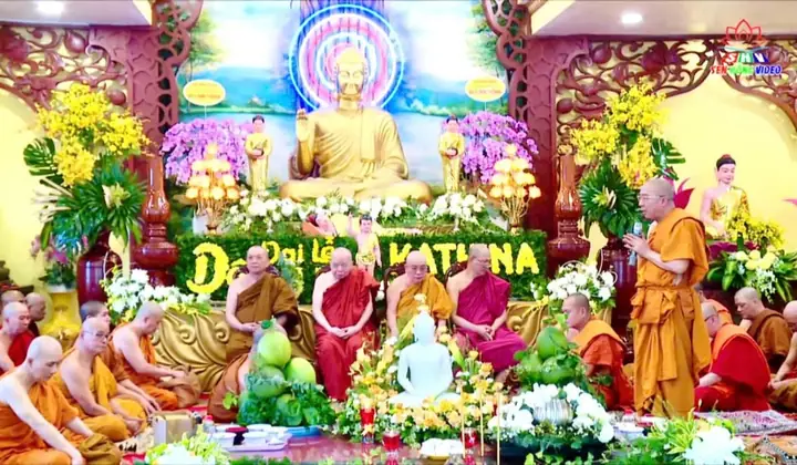 Tp.hcm: Chùa Bửu Quang - Tổ Đình Phật Giáo Nam Tông Kinh Tổ Chức Đại Lễ Dâng Y Kaṭhina 2025