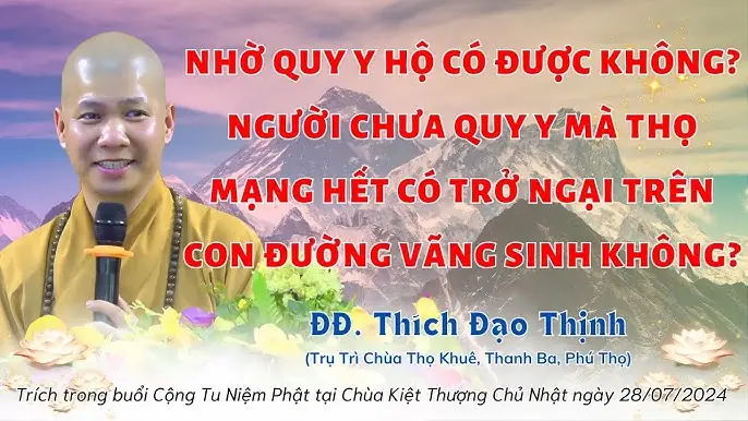 Chưa Quy Y Có Niệm Phật Được Không?