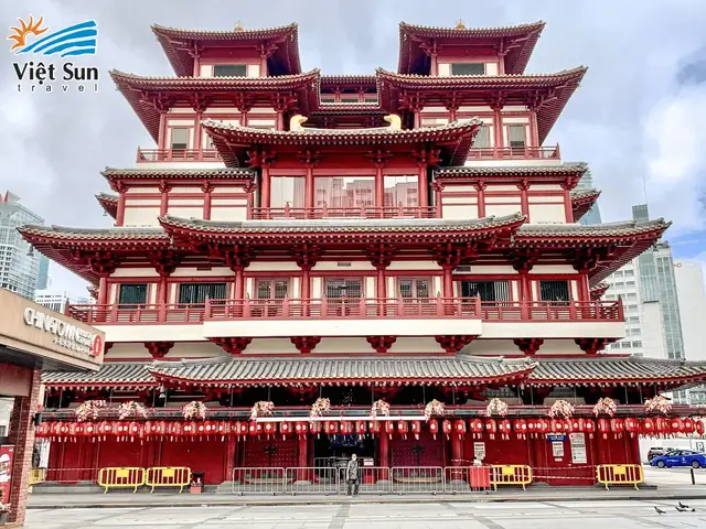 Chùa Răng Phật Singapore – Biểu Tượng Tâm Linh Và Kiến Trúc Độc Đáo