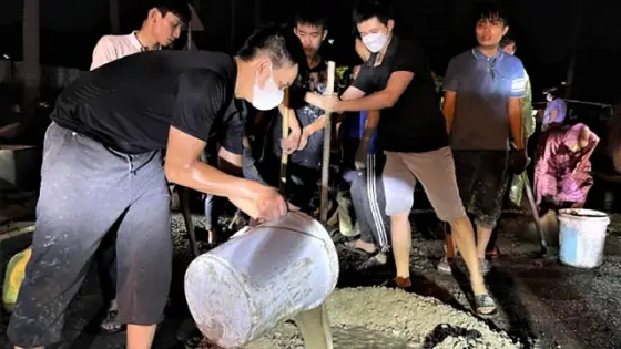 Nhóm Bạn Trẻ Chúng Thanh Niên Phật Tử Phật Quang Thức Đêm Lấp 'ổ ...