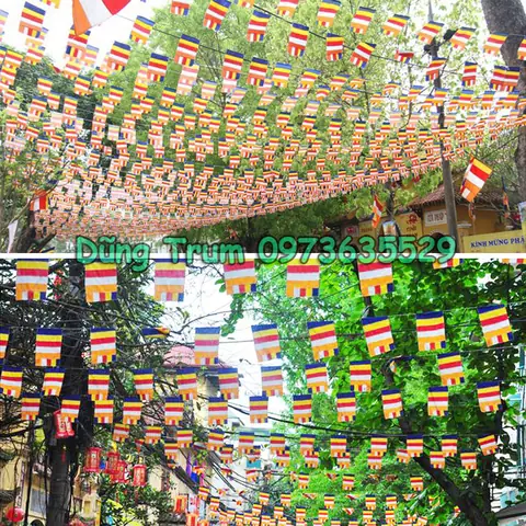 Cờ Dây Phật Đản