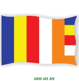 Hình Ảnh Cho Cờ Phật Giáo Vector: