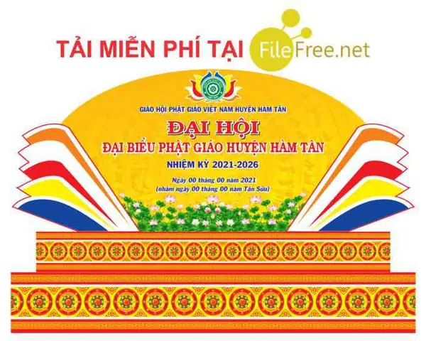 Hình Ảnh Cho Cờ Phật Giáo Vector: