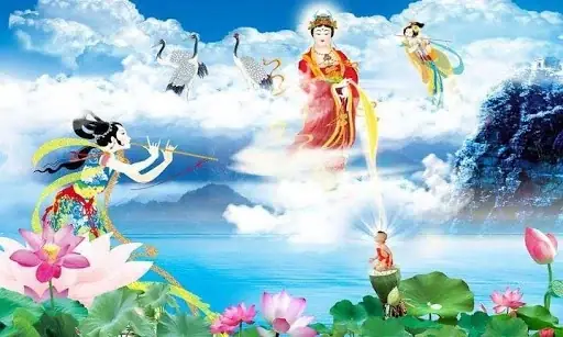 Về Câu Hỏi Thứ Nhất, Tôi Xin Xác Quyết Ngay Là Cõi Cực Lạc Không Thuộc Trong Phạm Vi Tam Giới.