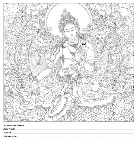 Công Đức Vẽ Phật