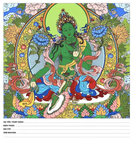 Công Đức Vẽ Tranh Phật