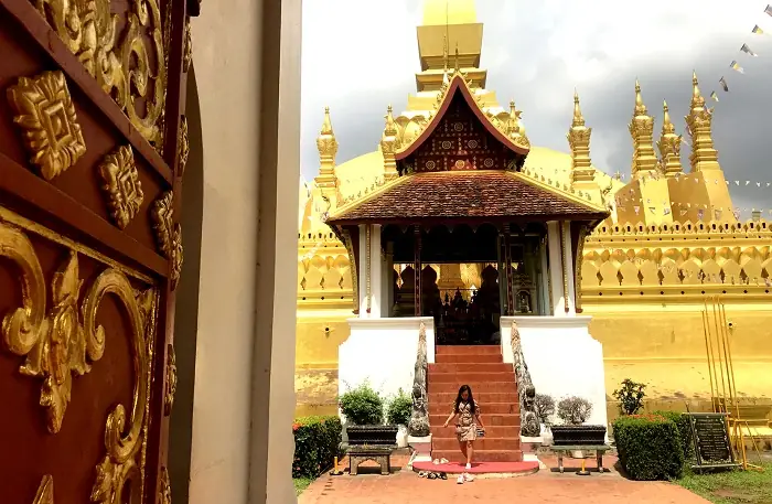 Tháp Thạt Luổng- Biểu Tượng Đất Nước Hoa Chămpa