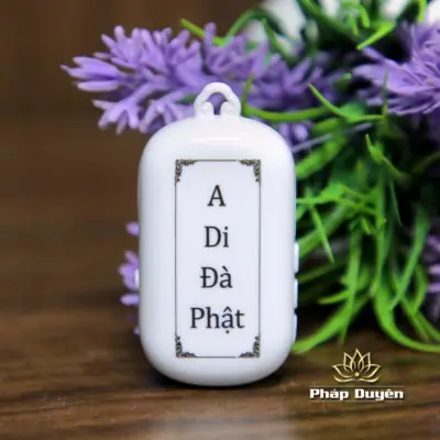 Alternative View Of Máy Mp3 Màu Trắng Không Màn Hình Mini, Chữ Nam Mô A Di Đà Phật