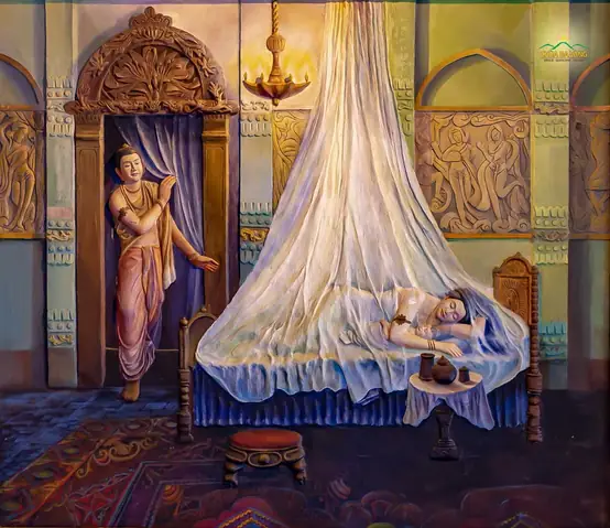 Thái Tử Tất Đạt Đa Rời Hoàng Cung - Vượt Thành Xuất Gia