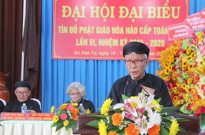 Đại Hội Đại Biểu Tín Đồ Phật Giáo Hòa Hảo Cấp Toàn Đạo Lần Thứ Vi, Nhiệm Kỳ 2024-2029