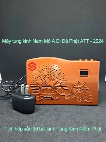 Máy Tụng Kinh Nam Mô A Di Đà Phật Đặt Bàn Thờ Att-2024