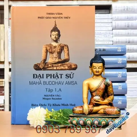 Đại Phật Sử (maha Buddhav Amsa) - Trọn Bộ 8 Quyển Khổ Lớn