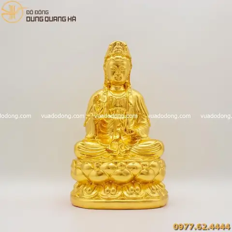 Ý Nghĩa Bức Tượng Phật Quan Âm Ngồi Đài Sen