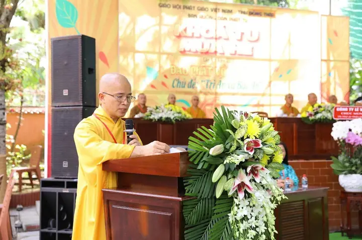 Lễ Khai Mạc Khoá Tu Mùa Hè Đạo Phật Và Tuổi Trẻ 2025 Do Ban Hướng Dẫn Phật Tử Tỉnh Tiền Giang (trước Đây) Tổ Chức