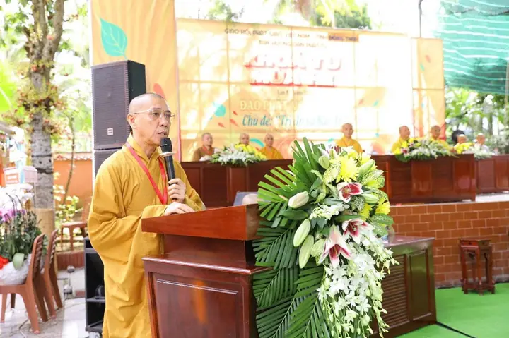 Lễ Khai Mạc Khoá Tu Mùa Hè Đạo Phật Và Tuổi Trẻ 2025 Do Ban Hướng Dẫn Phật Tử Tỉnh Tiền Giang (trước Đây) Tổ Chức