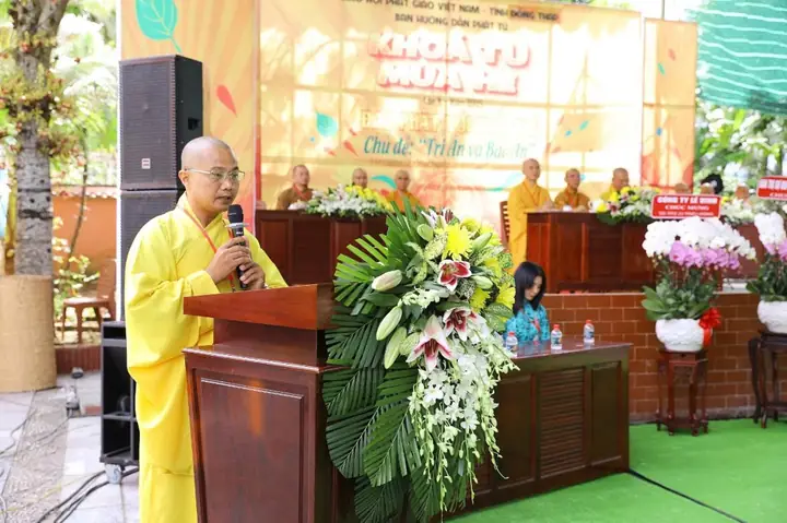 Lễ Khai Mạc Khoá Tu Mùa Hè Đạo Phật Và Tuổi Trẻ 2025 Do Ban Hướng Dẫn Phật Tử Tỉnh Tiền Giang (trước Đây) Tổ Chức