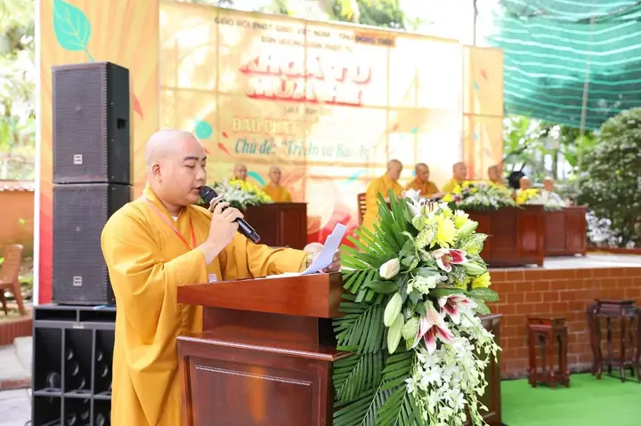 Lễ Khai Mạc Khoá Tu Mùa Hè Đạo Phật Và Tuổi Trẻ 2025 Do Ban Hướng Dẫn Phật Tử Tỉnh Tiền Giang (trước Đây) Tổ Chức