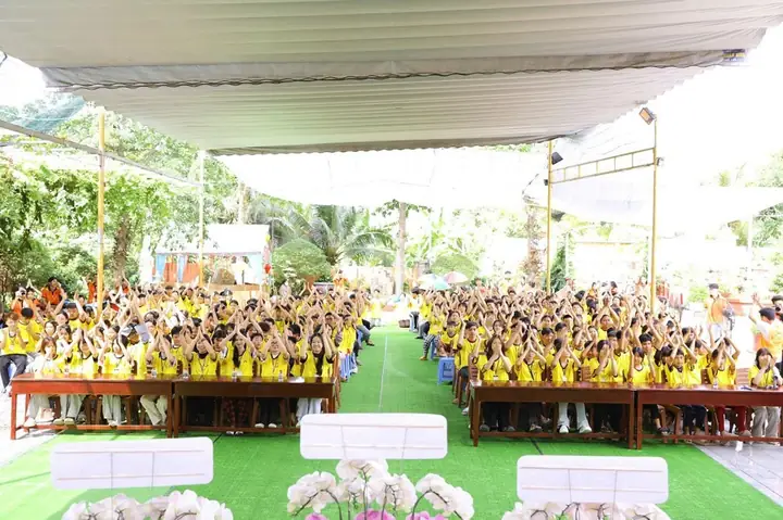 Lễ Khai Mạc Khoá Tu Mùa Hè Đạo Phật Và Tuổi Trẻ 2025 Do Ban Hướng Dẫn Phật Tử Tỉnh Tiền Giang (trước Đây) Tổ Chức