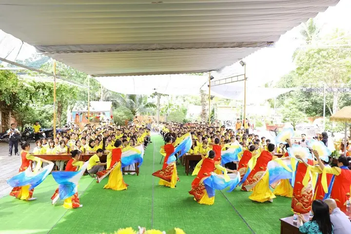 Lễ Khai Mạc Khoá Tu Mùa Hè Đạo Phật Và Tuổi Trẻ 2025 Do Ban Hướng Dẫn Phật Tử Tỉnh Tiền Giang (trước Đây) Tổ Chức