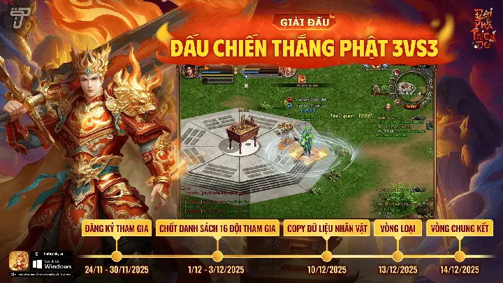 Giải Đấu: Đấu Chiến Thắng Phật 3vs3 | Đại Phá Thiên Du