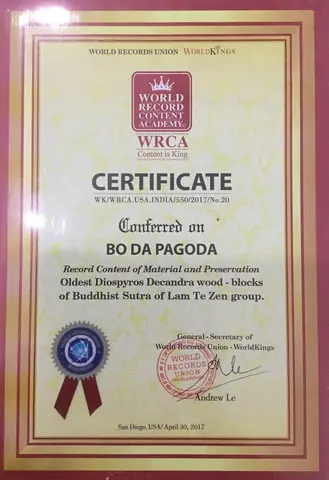 Mộc Bản Kinh Phật Bằng Gỗ Thị Khởi Đục Từ Đầu Thế Kỷ 18 Xác Lập Kỷ Lục Cổ Nhất Thế Giới, Được Lưu Trữ Ở Một Ngôi Chùa Miền Bắc Việt Nam - Ảnh 3