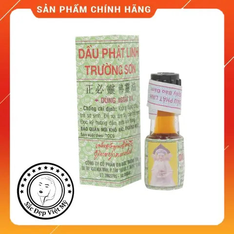Dầu Phật Linh Dầu Gió Phật Linh Trường Sơn Chai Nhỏ 1.5ml
