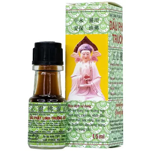 Dầu Gió Phật Linh Trường Sơn 1.5ml Hỗ Trợ Giảm Cảm Cúm, Nghẹt ...