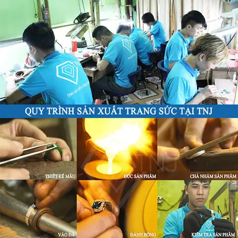Quy Trình Thiết Kế Và Sản Xuất Dây Chuyền Bạc Cho Bé Tại Trang Sức Tnj