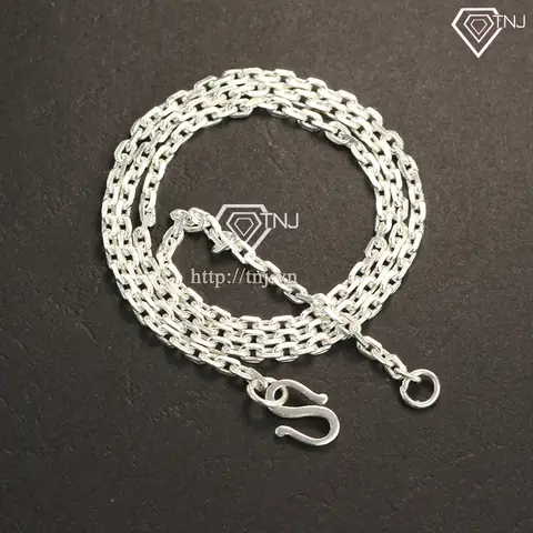 Dây Chuyền Bạc Nam Sợi Nhỏ Được Bảo Hành Trọn Đời Đánh Bóng Làm Mới Miễn Phí