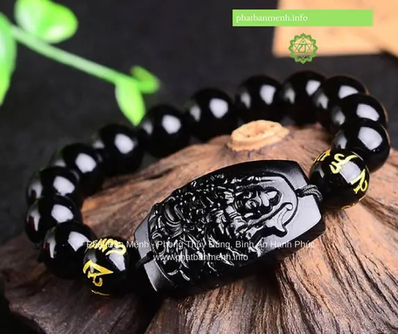 =>vòng Tay Phật Bản Mệnh Cao Cấp Đá Có Vân Màu