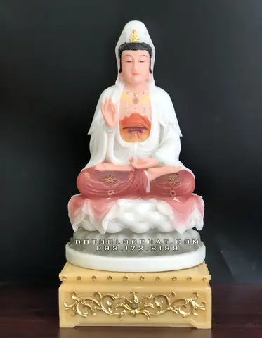 Đôn Kê Tượng Bằng Bột Đá Thạch Anh Vuông Dt-005