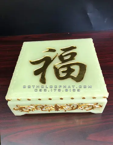 Đôn Kê Tượng Bằng Bột Đá Thạch Ngọc Dt-004