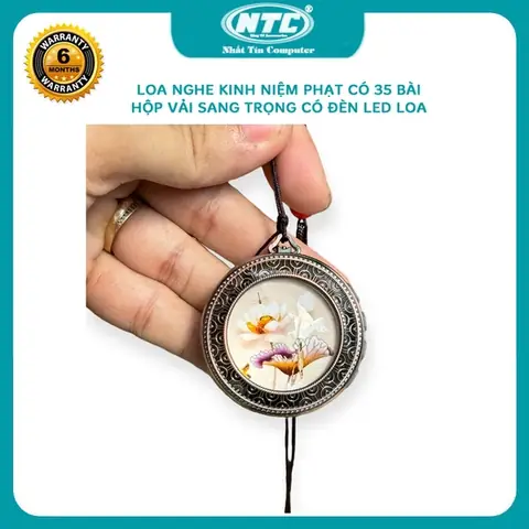 Loa Niệm Phật Đọc Kinh Hộp Vải Bông Sen Có Led Sẵn 35 Bài / Khe ...