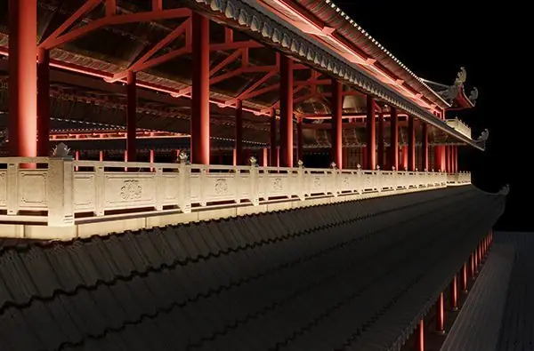 Chiếu Sáng Tượng Phật, Chiếu Sáng Chùa, Không Gian Tâm Linh