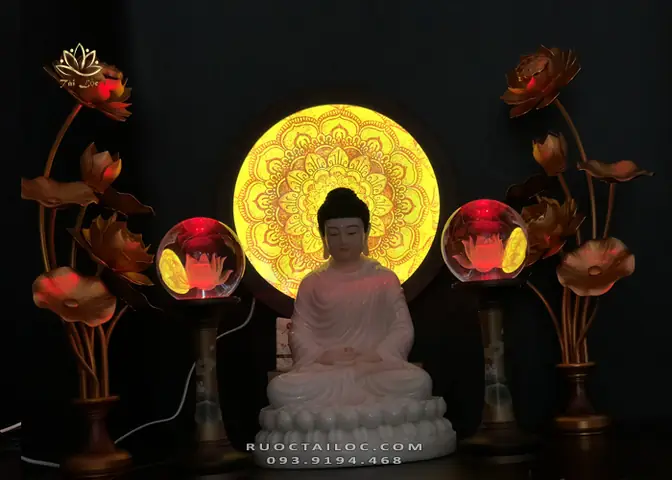 29+ Mẫu Hào Quang Trúc Chỉ Thờ Phật Đẹp Nhất