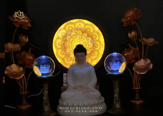 29+ Mẫu Hào Quang Trúc Chỉ Thờ Phật Đẹp Nhất