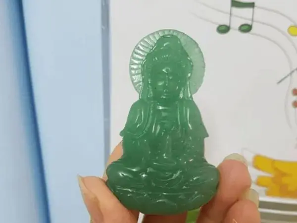 Mặt Dây Chuyền Quan Âm Bồ Tát Cưỡi Cá Chép