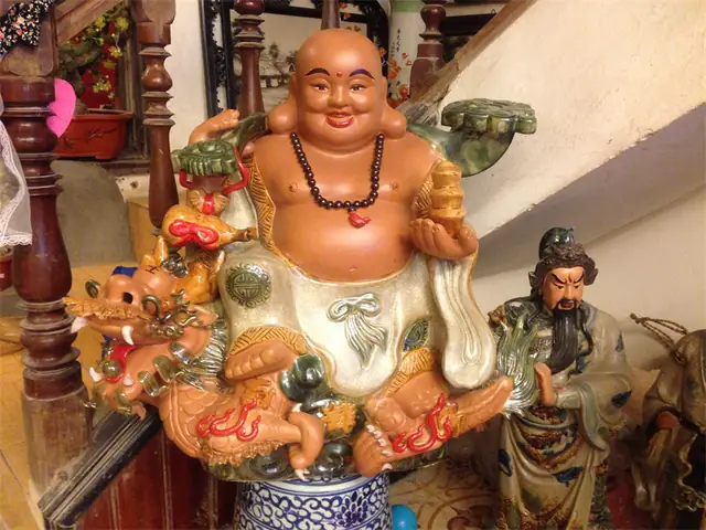 Hình Ảnh Của Tượng Di Lặc Phật Vương