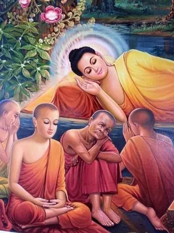 Đức Phật Nhập Đại Niết Bàn