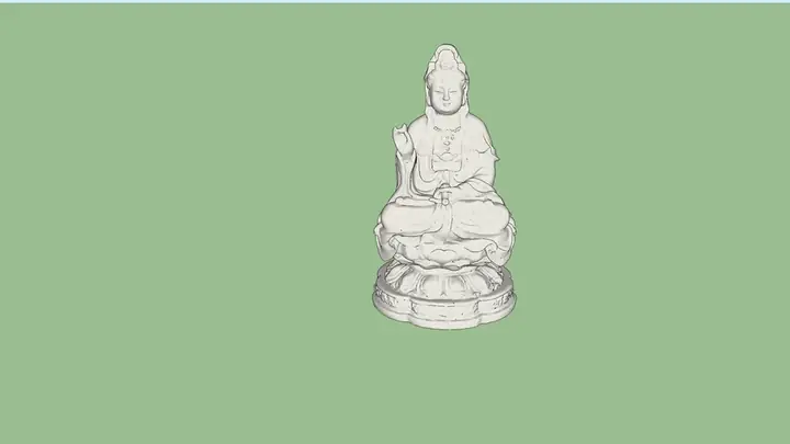 Tượng Phật 07 - Model - 3d Warehouse