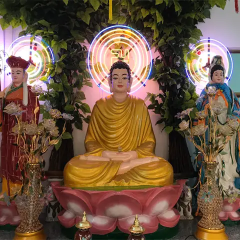 Một Số Mẫu Đèn Hào Quang Phật Mới Nhất: